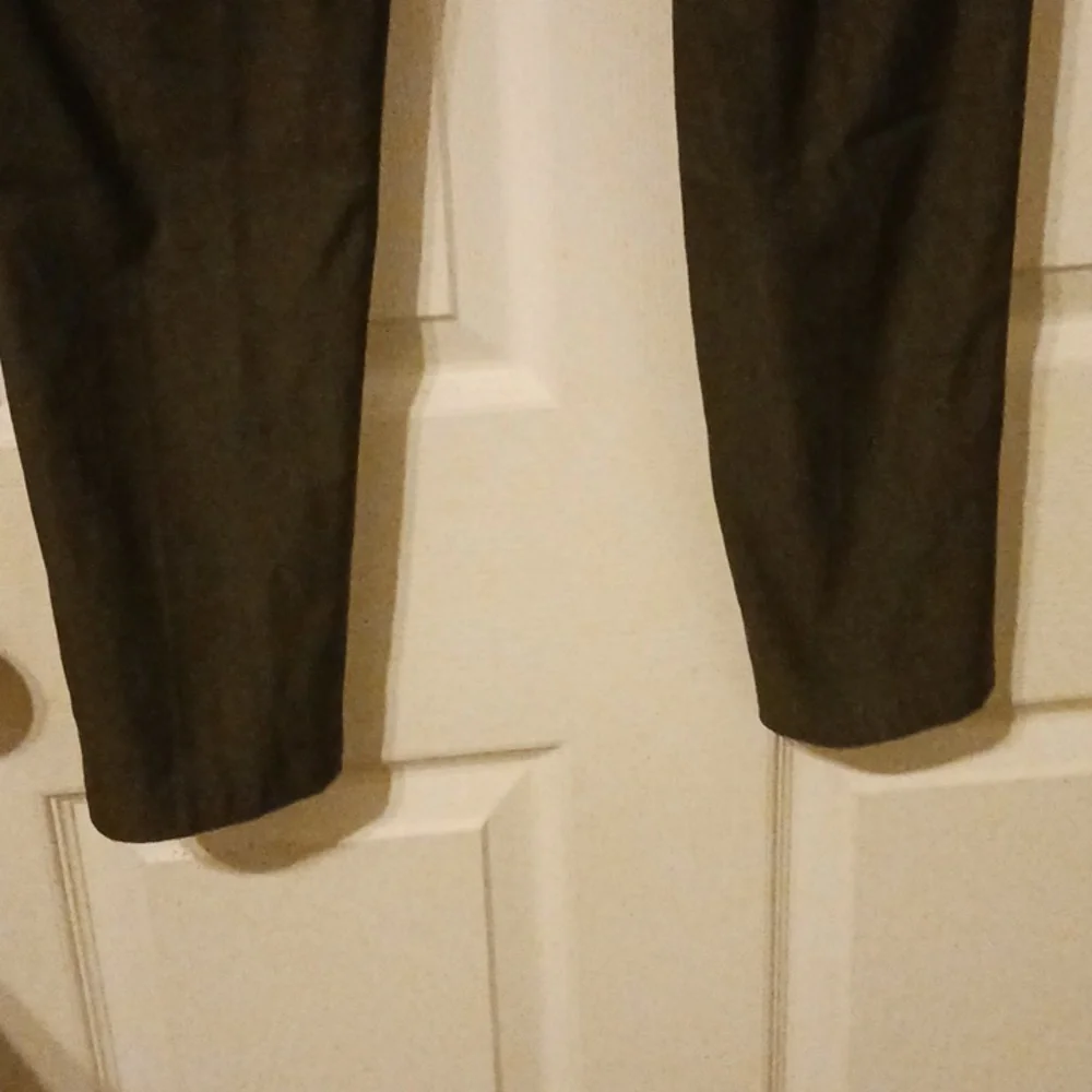 High waisted olive green pants - Picture 2 of 6